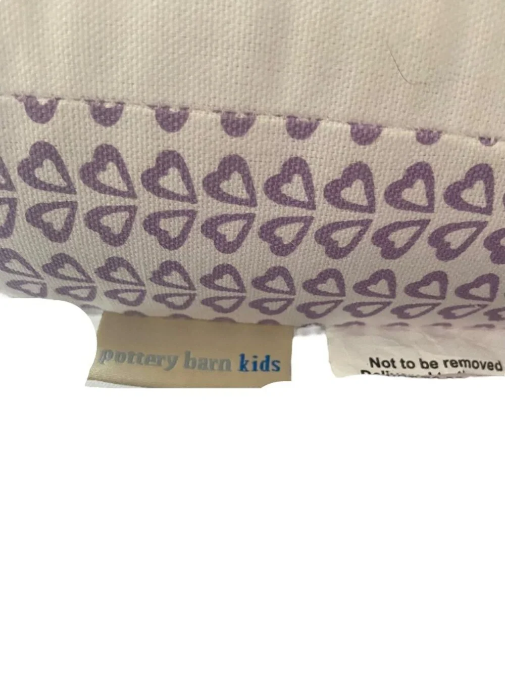 Pottery Barn Kids Purple Stella Elephant Pillow One Size Boho Summer Whimsical